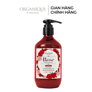 Dầu Gội Hoa Hồng Phục Hồi Tóc Organique Rose Repairing Shampoo Ladies 500ml