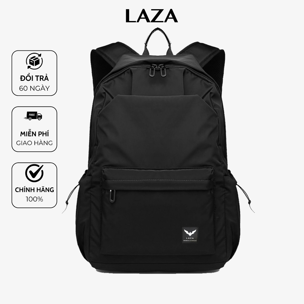 Balo nam nữ LAZA Morgal Backpack 481 chất liệu chống thấm nước chứa được laptop 15.6 - Thương hiệu LAZA