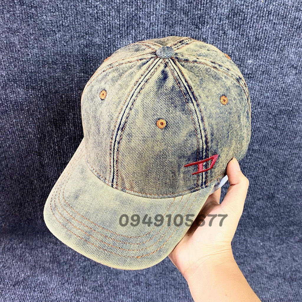 Nón Kết , Mũ Lưỡi Trai DIESEL Jean Cao Cấp Mẫu Mới Nhất Tại Shop