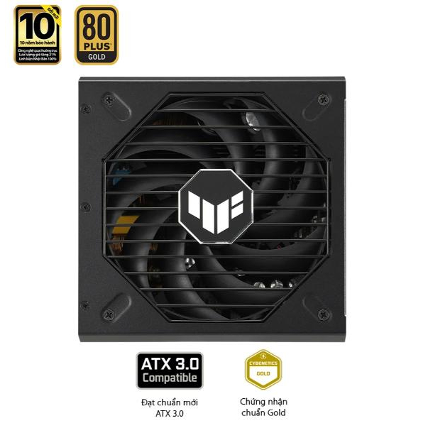 Nguồn TUF 1000 Gaming / GIGABYTE P1000GM công suất 1000W, 80 PLUS Gold, Fully Modular - Bảo hành chính hãng 10 năm