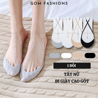 Vớ nữ đi giày cao gót GOMTAT, chất liệu cotton cao cấp mềm mại thoáng khí khử mùi  -PO-CAOGOT-SXY-3008-1DOI