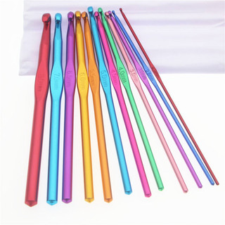 Que móc len, Kim móc len nhôm nhiều size, que móc len size lớn, que móc len size nhỏ