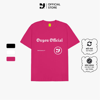 Áo Thun Unisex Tay Lỡ Chomsky Onyou T061 100% Cotton - Local Brand Chính Hãng