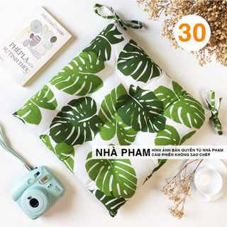 Đệm ngồi bệt hoa văn pattern hình 30