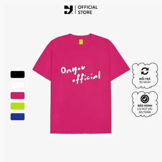 Áo Thun Unisex Tay Lỡ Handwritten Onyou T058 100% Cotton - Local Brand Chính Hãng