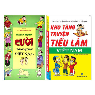 Sách - Combo 2 cuốn Truyện tranh cười dân gian Việt Nam + Kho tàng truyện tiếu lâm Việt Nam