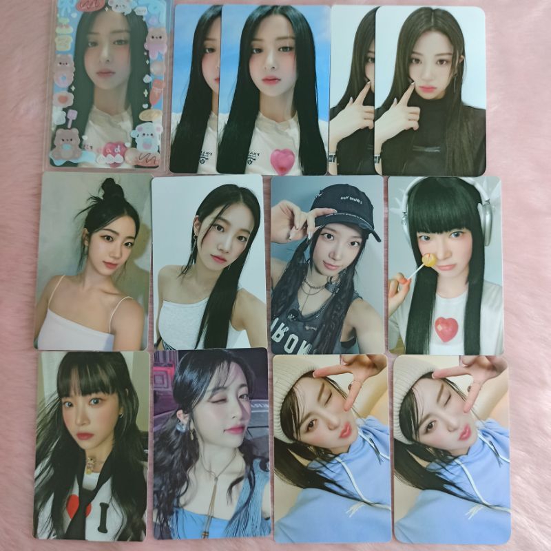 UNFORGIVEN LESSERAFIM luckydraw chính hãng Sakura, Kazuha, Yunjin, Chaewon, Eunchae