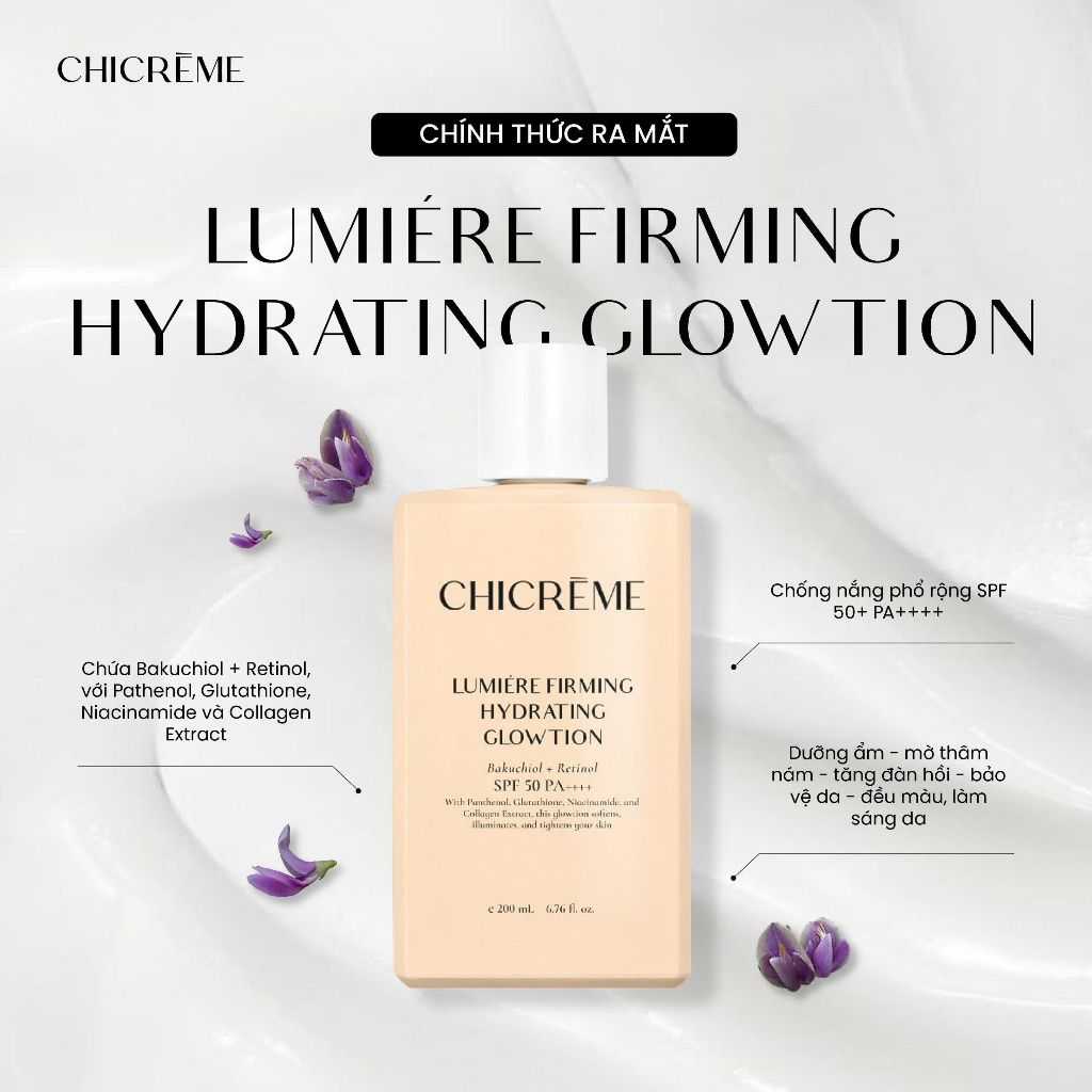 Kem body dưỡng trắng nâng tone Chicreme