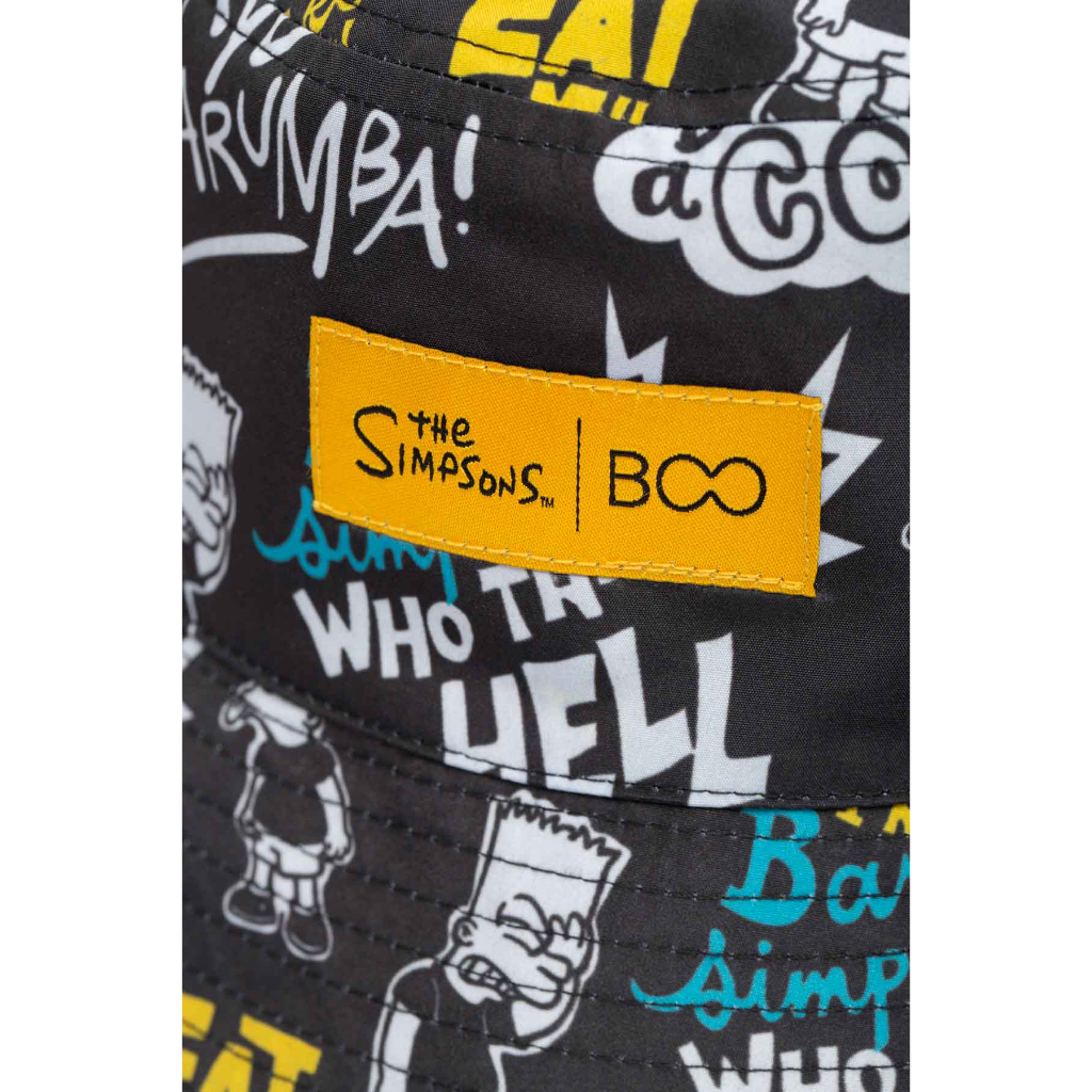 Mũ Bucket BOO Unisex In Tràn Họa Tiết The Simpsons