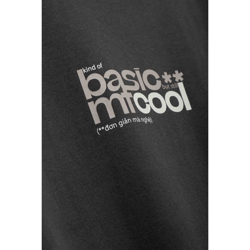 Áo Thun BOO Unisex Dáng Regular In Graphic Mini MF Cool ONL