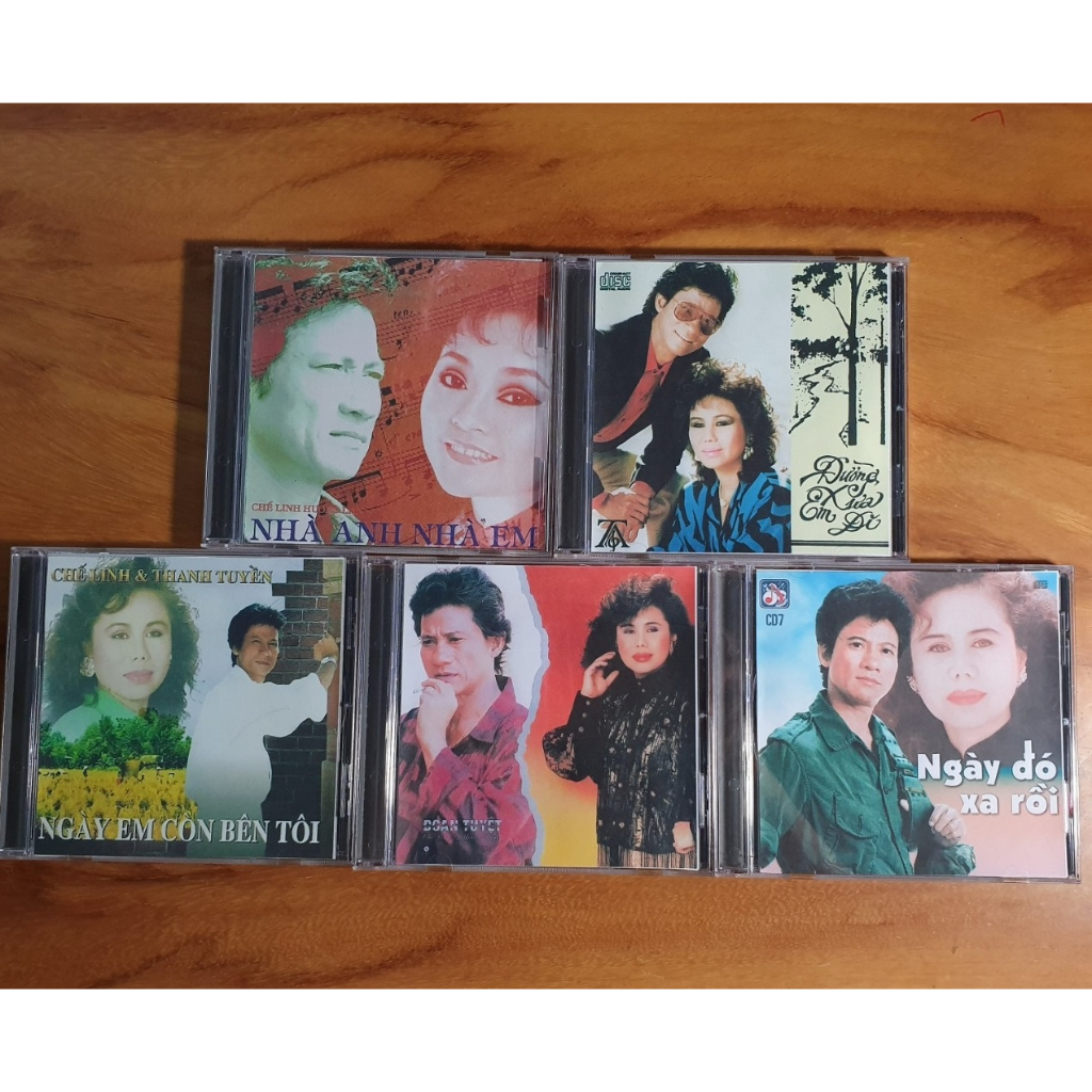 COMBO 5 CD NHẠC VÀNG TUYỂN CHỌN CHẤT LƯỢNG CAO