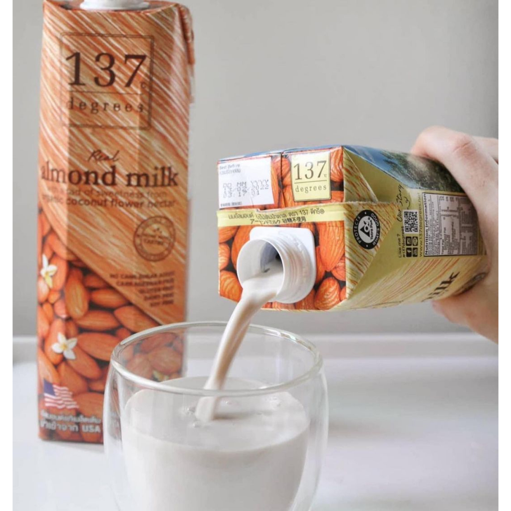 Thùng Sữa Hạt Hạnh Nhân Nguyên Chất 137 Degrees