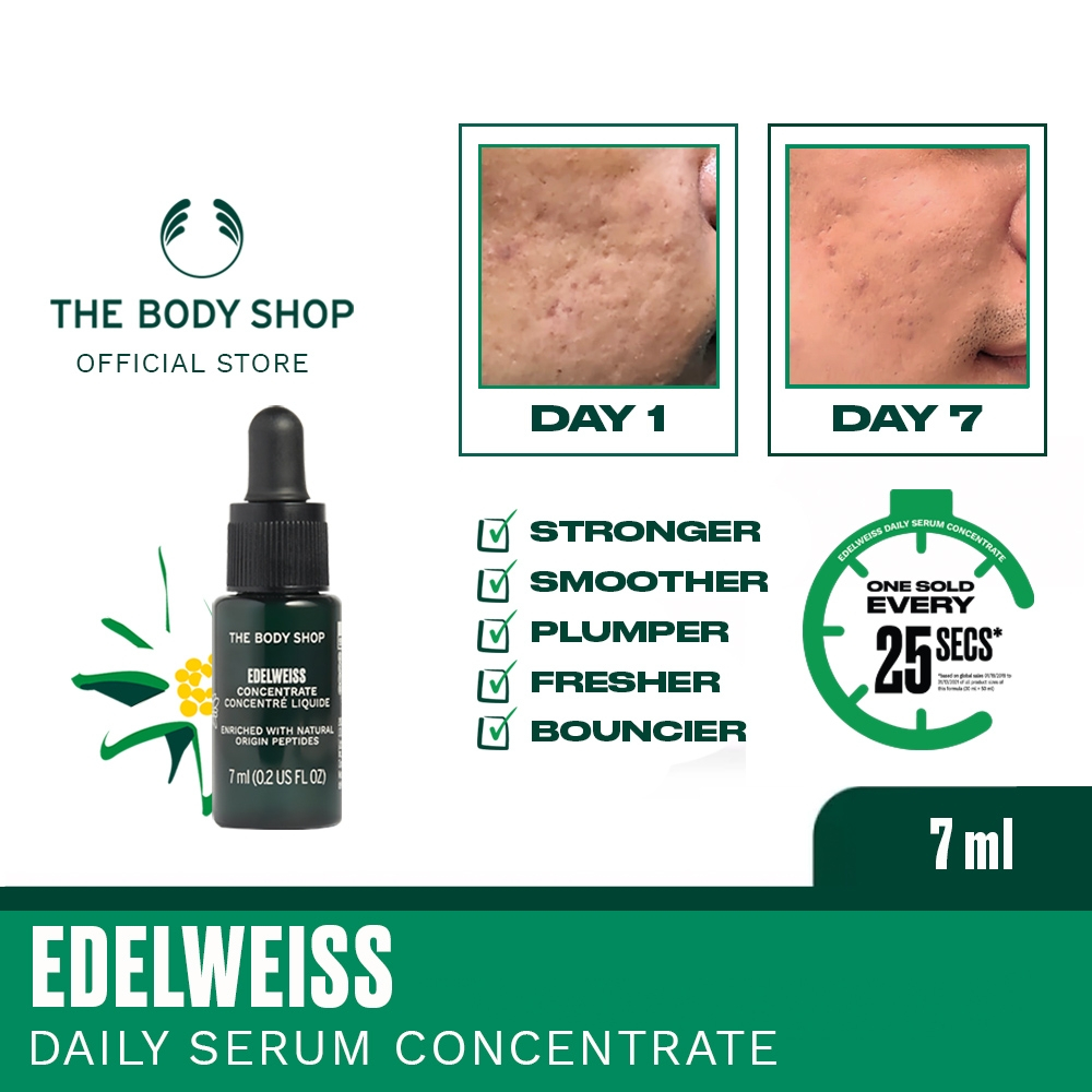 Serum dưỡng da chống lão hoá Drops of Youth™ / Edelweiss Daily Serum Concentrate THE BODY SHOP 30ml | 50m