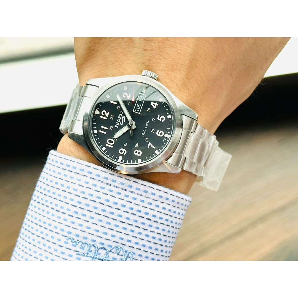 Đồng hồ nam dây thép Seiko 5 Field Sport Style SRPG27K1