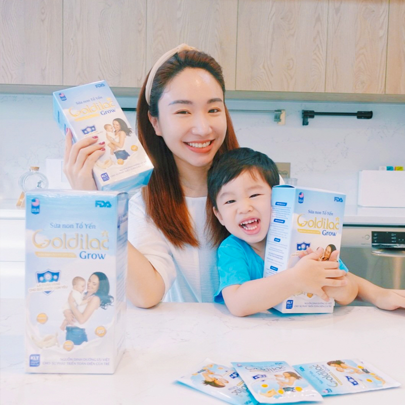 Sữa Non cho bé GOLDILAC GROW - Giúp Bé Cải Thiện Tiêu Hóa, Ăn Ngon Ngủ Ngon, Tăng Cường Hệ Miễn Dịch