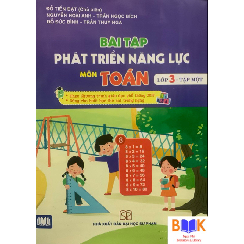 Sách -Bài Tập Phát Triển Năng Lực Môn Toán Lớp 3