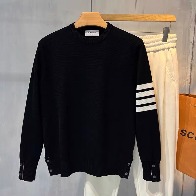 Áo Sweater Thom Browne Nam Nữ Unisex Phong Cách Trẻ Trung Năng Động