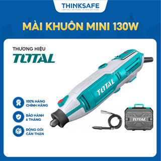 Máy mài khuôn TOTAL 130 - 550W, Cốt mài 3.2 - 6mm, Chỉnh tốc kèm phụ kiện Máy đánh bóng, điêu khắc gỗ, trang sức