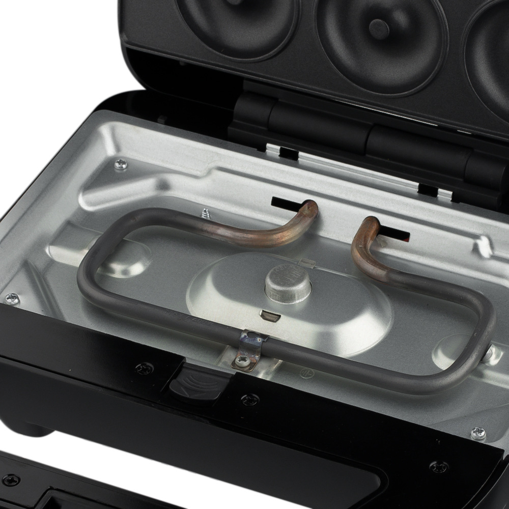 Máy Kẹp Nướng Bánh Mì RAF 7 Khay Nướng Bánh Đôi Công Suất Lớn 800W, Vệ Sinh Dễ Dàng