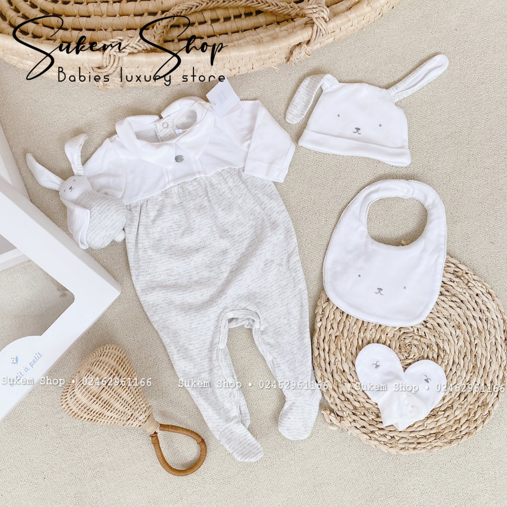 Set Quà Tặng 5 Món Sơ Sinh Nous 2023 Siêu Xinh Cho Bé 3-6kg