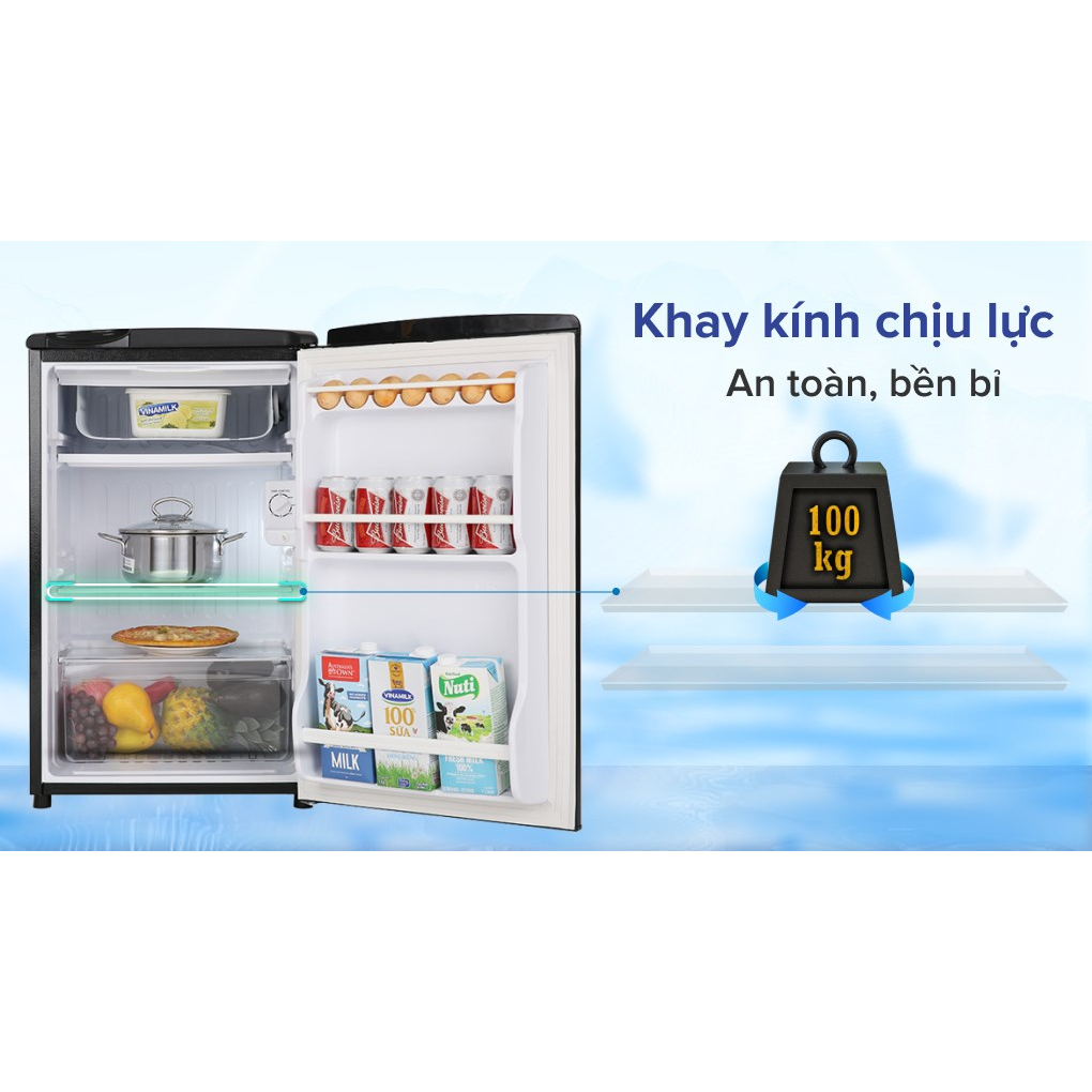 Tủ lạnh mini Aqua AQR-D99FA 90 lít & AQR-D59FA 50 lít, chính hãng, bảo hành 24 tháng tại nhà