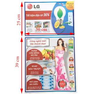 Tem tủ lạnh LG