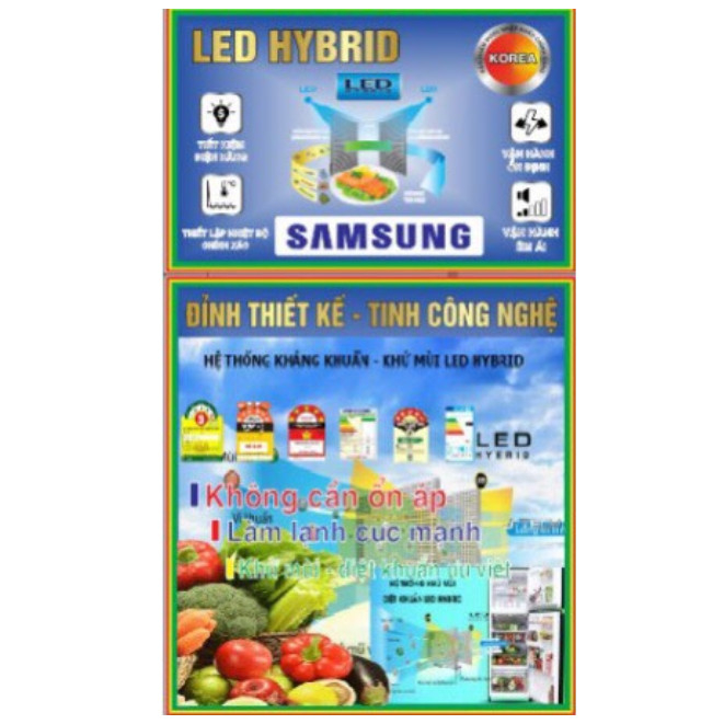 Tem tủ lạnh samsung