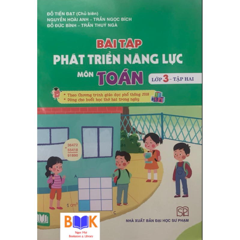 Sách -Bài Tập Phát Triển Năng Lực Môn Toán Lớp 3