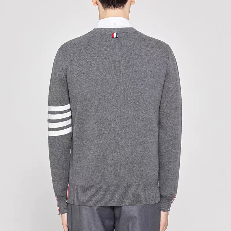 Áo Sweater Thom Browne Nam Nữ Unisex Phong Cách Trẻ Trung Năng Động