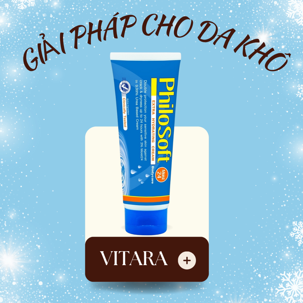 Kem Dưỡng Da Tay Philosoft Moist Cấp Ẩm Cho Da Khô Vảy Nứt Nẻ Thái Lan Tuýp 100g