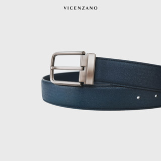 Thắt Lưng Nam Da Bò Thật Cao Cấp Rico Belt Vicenzano Khoá Kim Đơn Giản Thiết Kế Lịch Lãm BL20004