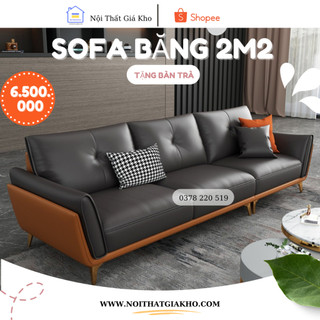 Ghế sofa băng 3 chỗ 2m2 cho căn hộ, chung cư giá rẻ