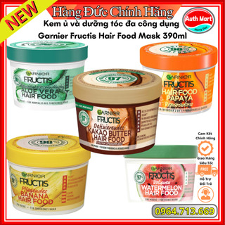 Kem ủ và dưỡng tóc đa công dụng Garnier Fructis Hair Food Mask 390ml