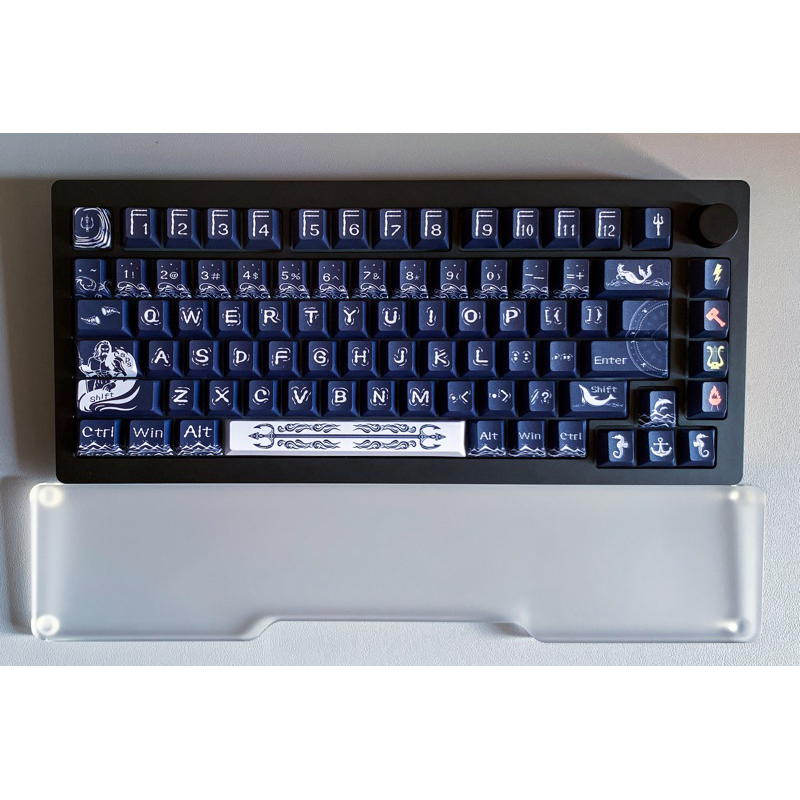 Kê tay Nuphy chất liệu Acrylic cao cấp thiết kế công thái học cho bàn phím cơ