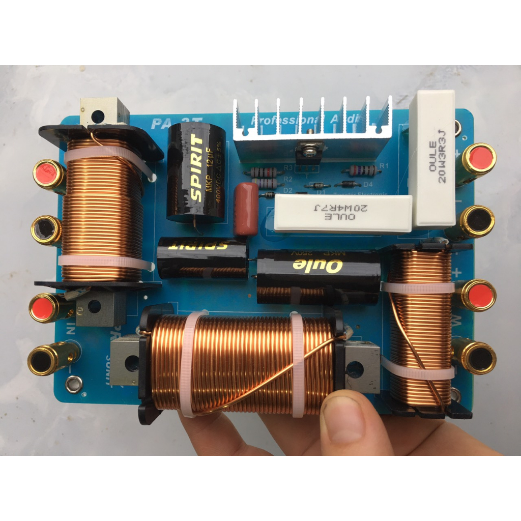 MẠCH PHÂN TẦN PA3T - 3 ĐƯỜNG TIẾNG - CÔNG SUẤT LỚN - GIÁ HAI MẠCH