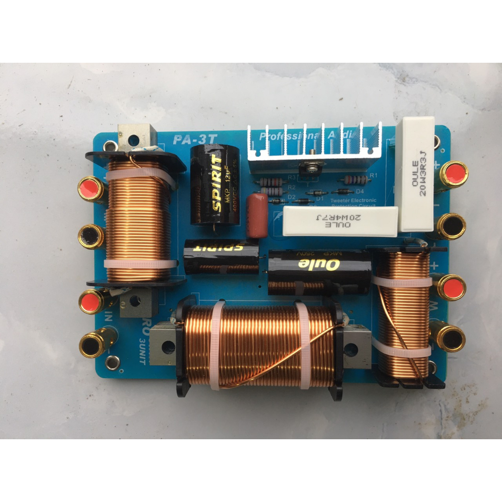 MẠCH PHÂN TẦN PA3T - 3 ĐƯỜNG TIẾNG - CÔNG SUẤT LỚN - GIÁ HAI MẠCH