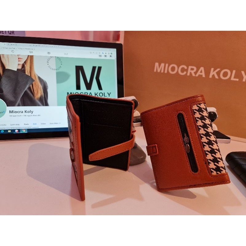 Miocra Koly Chính hãng - Ví cầm tay Nanfen Nretro