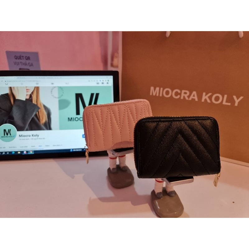 Miocra Koly Chính hãng - Ví cầm tay nanfen nretro