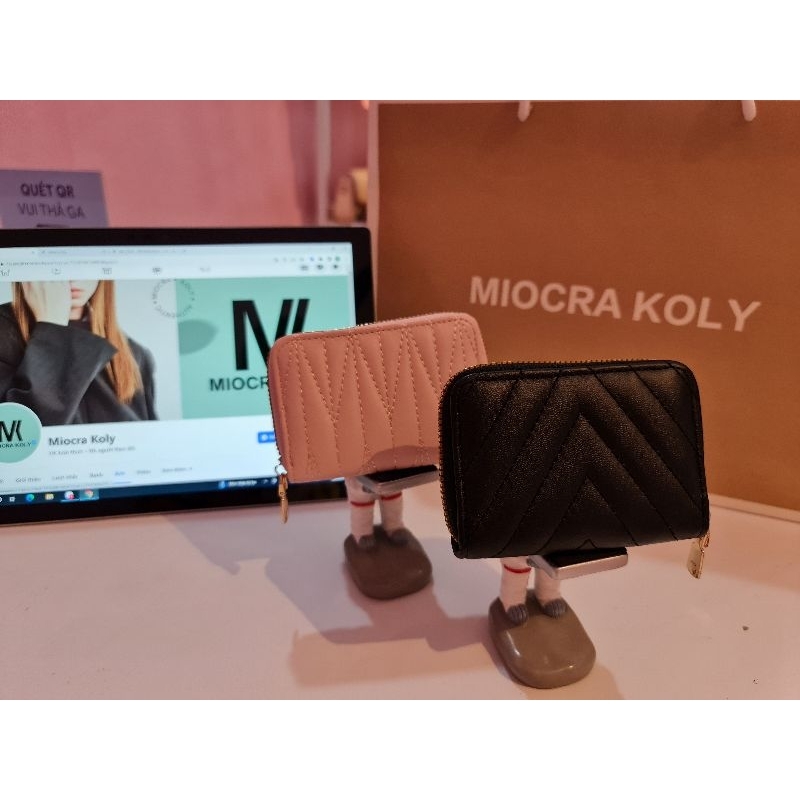 Miocra Koly Chính hãng - Ví cầm tay nanfen nretro