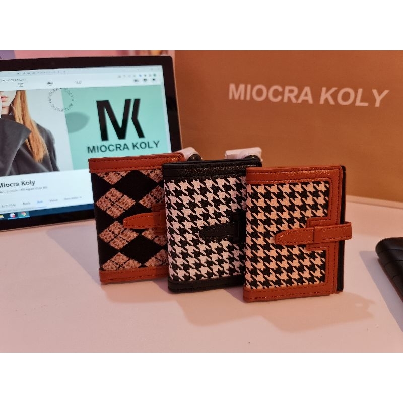 Miocra Koly Chính hãng - Ví cầm tay Nanfen Nretro