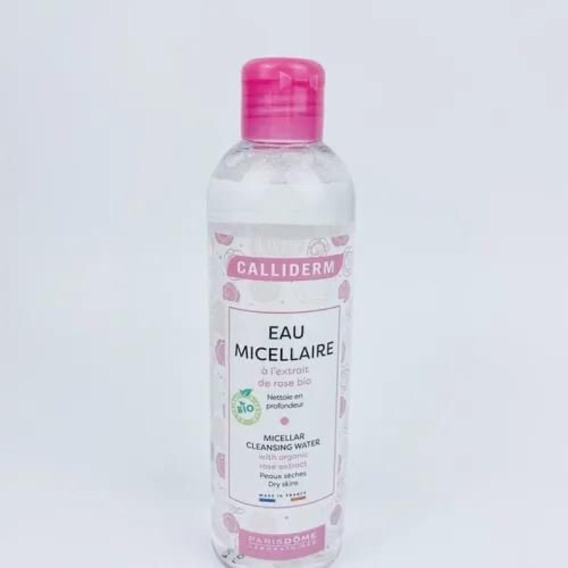 Nước tẩy trang Calliderm hồng