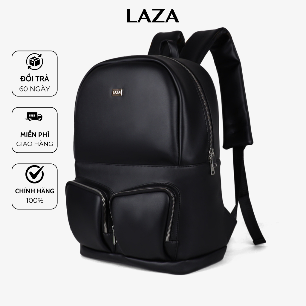 Balo laptop cao cấp Yago Backpack 550 - Chất liệu da PU nhập khẩu chống thấm nước- Hàng thiết kế chính hãng LAZA #1