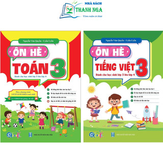 Sách - Ôn Hè Toán Và Tiếng Việt 3 - Dành cho học sinh lớp 3 lên lớp 4