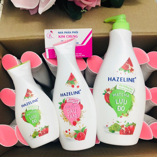 Sữa Dưỡng Thể Hazeline Yến Mạch Dâu Tằm và Matcha Lựu Đỏ 230ml