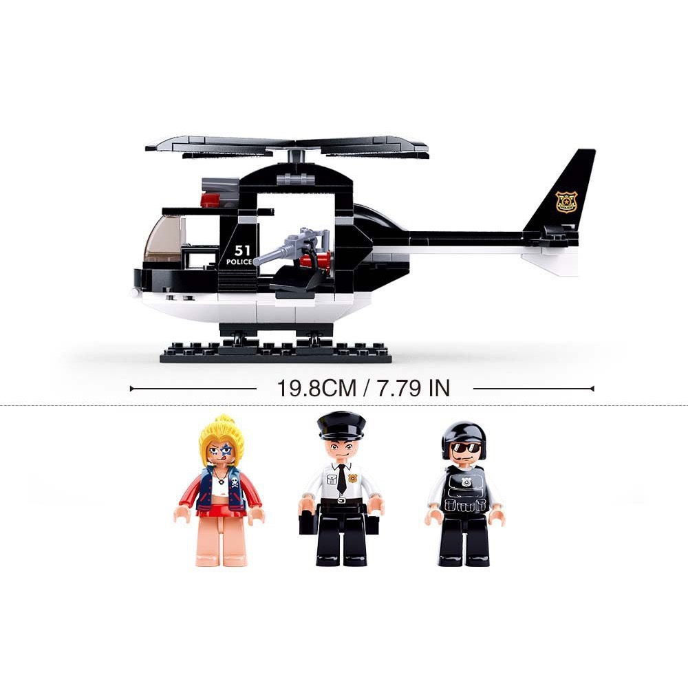 Bộ đồ chơi lắp ráp mô hình xe tăng, trực thăng