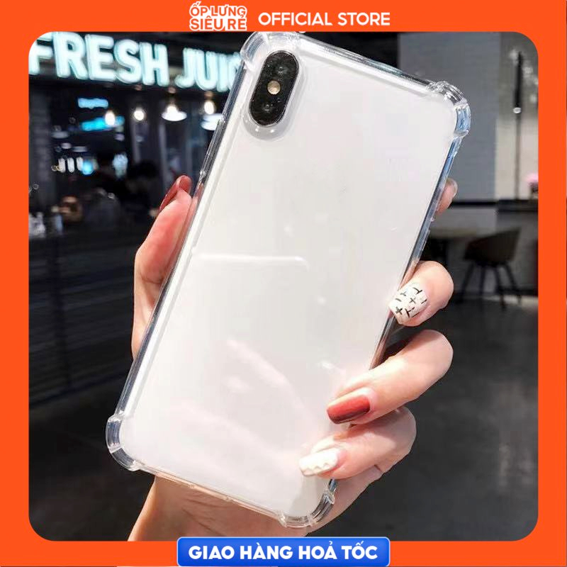 Ốp lưng Samsung S9+/S10+/S20/S21+/Note 8/Note 9/....Chống sốc trong 4 gờ