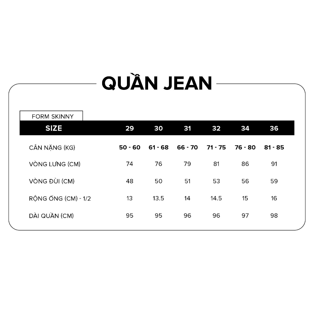 Quần Jeans Nam ICONDENIM Skinny Torn Blue Wash QJID0149