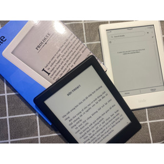 Máy đọc sách Kindle Basic  7th, 8th, 10th không đèn nền, độ nét 167PPI, BẢO HÀNH 1 THÁNG