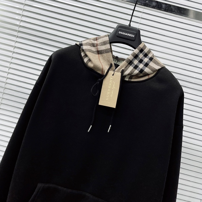 Áo Khoác Hoodie Zip Phối Họa Tiết Mũ Kẻ Caro, Áo Khoác Nam Chất Vải Nỉ Cao Cấp