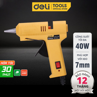 Súng Bắn Keo Công Suất Lớn 40W Chất Lượng Cao Chính Hãng DELI - Ra Keo Đều Đặn